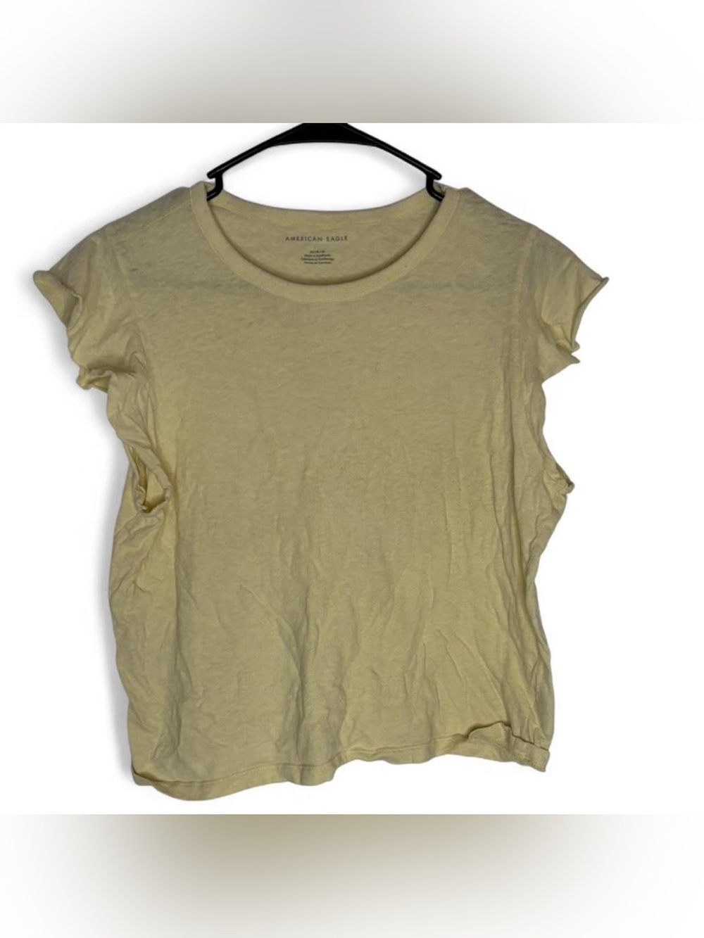 American Eagle Outfitters Yellow Shirt